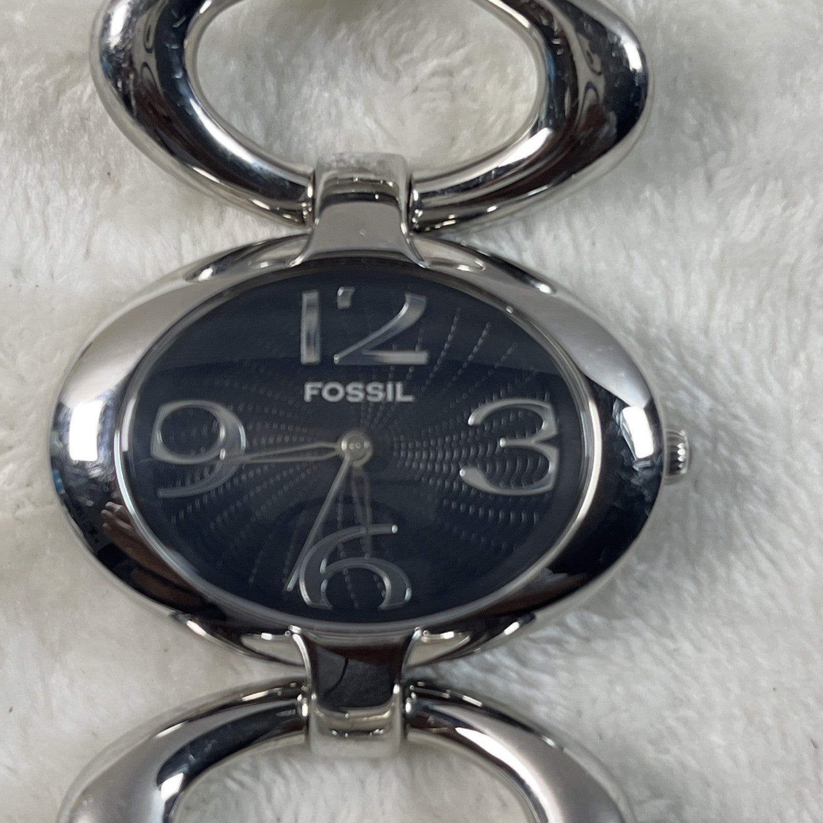 Fossil F2 ES-1972 Ladies Watch Stainless Steel Water Resistant Analog 