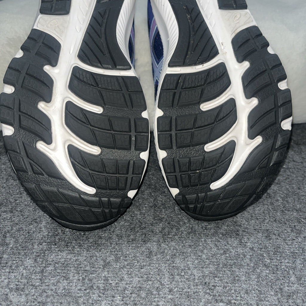 Asics  Gel Contend 8 Women Sz US 7 Purple Blue Amplifoam Running Shoes 1012B320