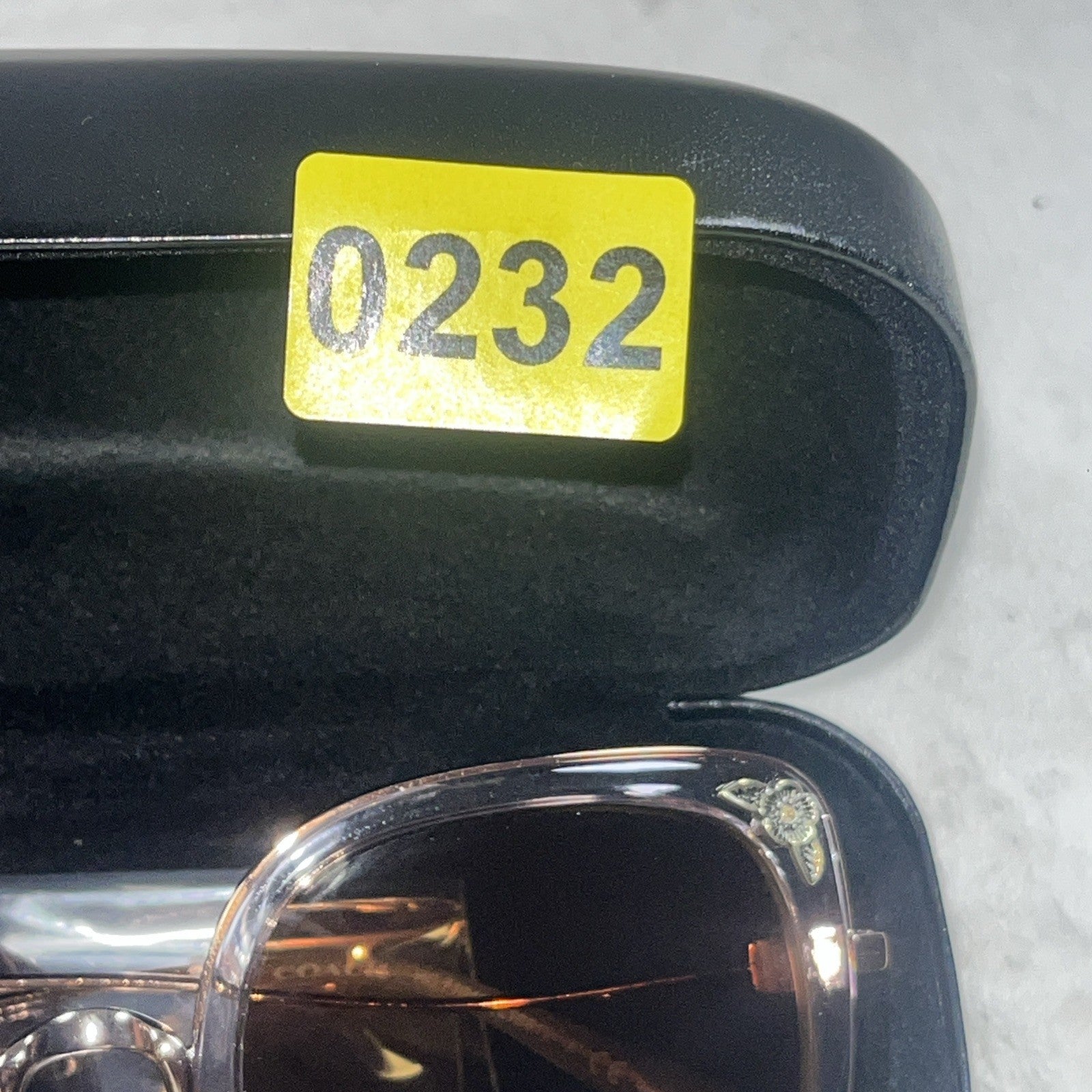 Coach Rose Gold L1081 HC7101B 933113 53-23-140 Oversized Sunglasses