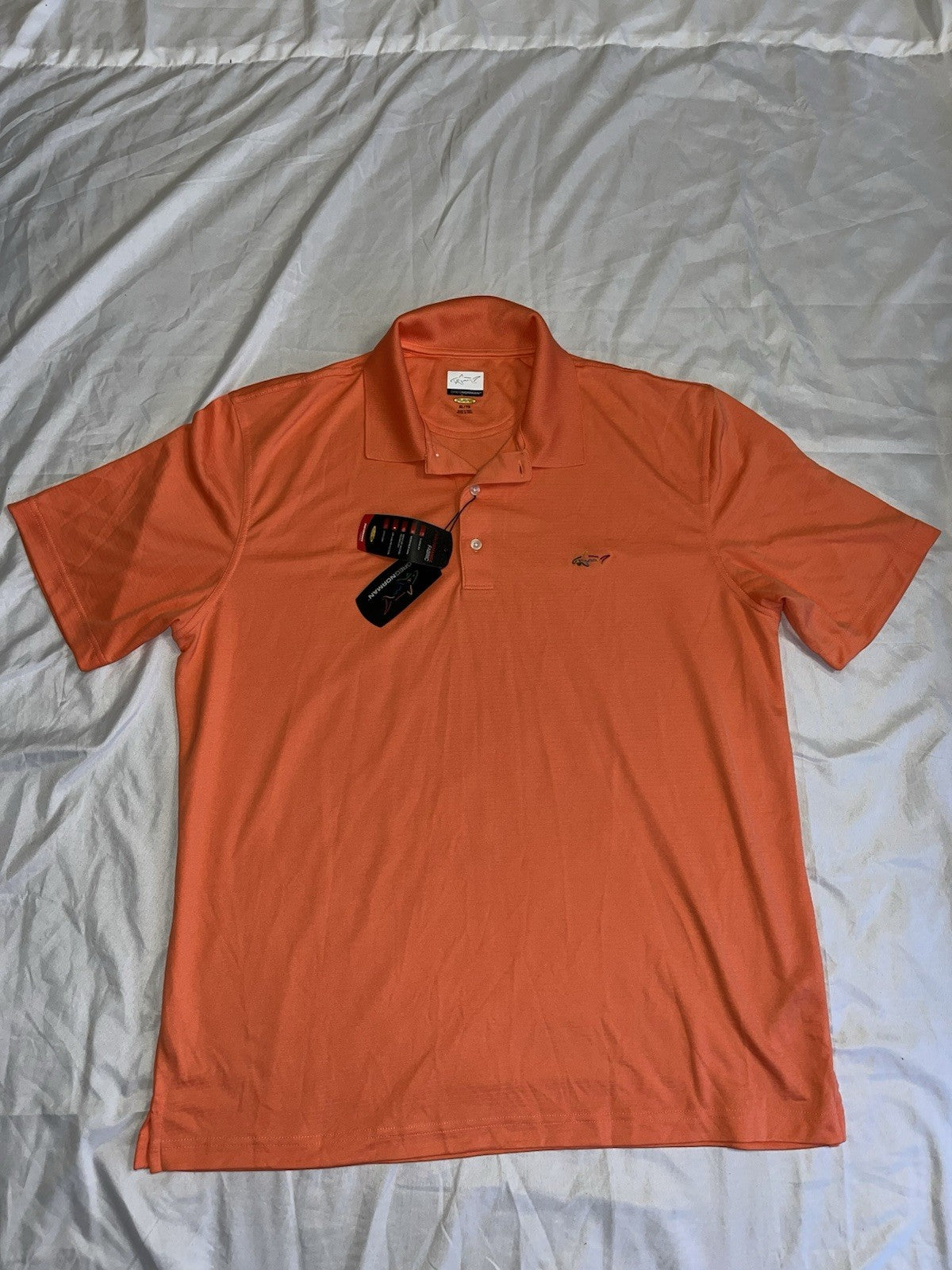 Greg Norman Men's Performance Golf Polo - Play Dry - (Colors & Sizes available)