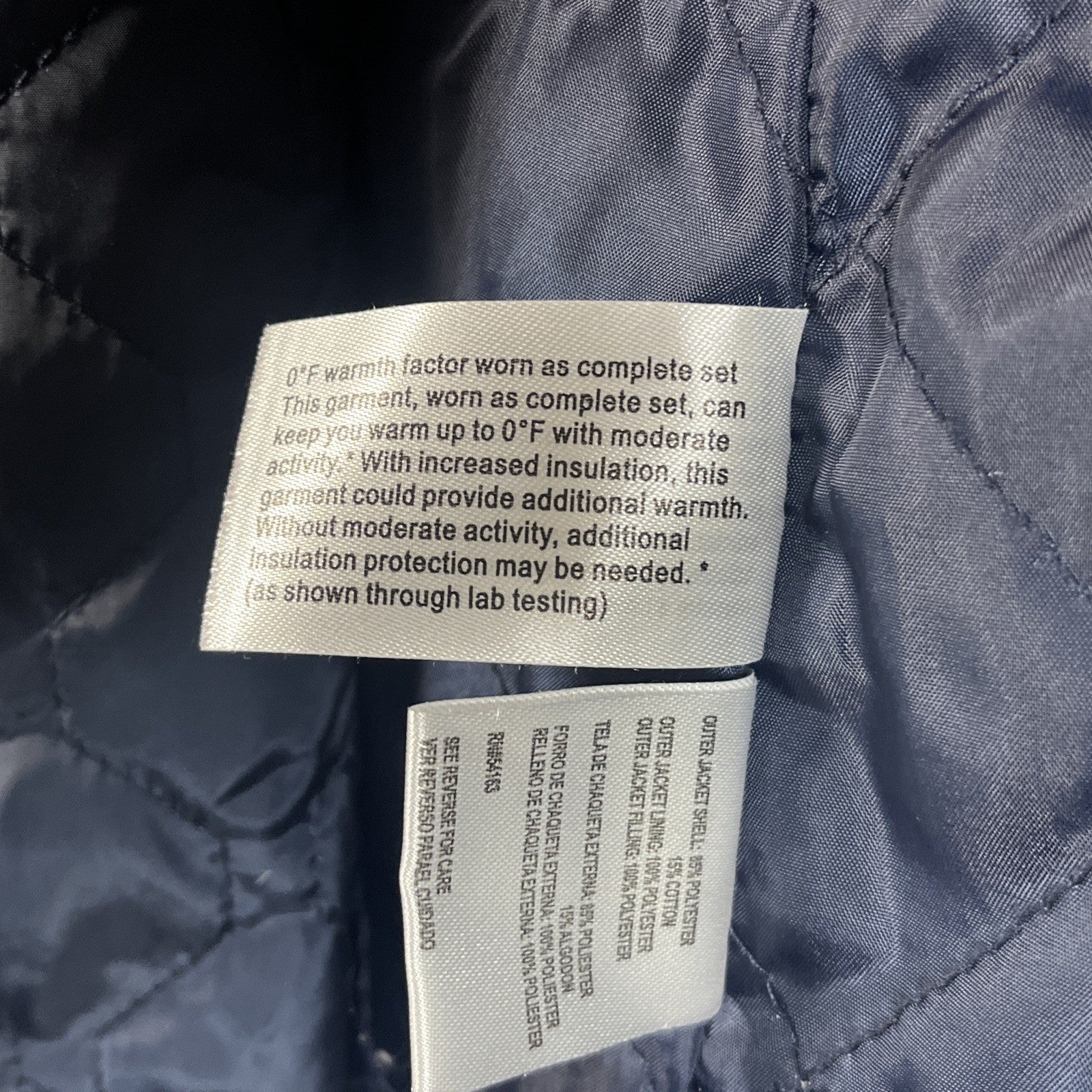 Tommy Hilfiger Women's 3-in-1 Jacket Removable Hoodie Navy/White