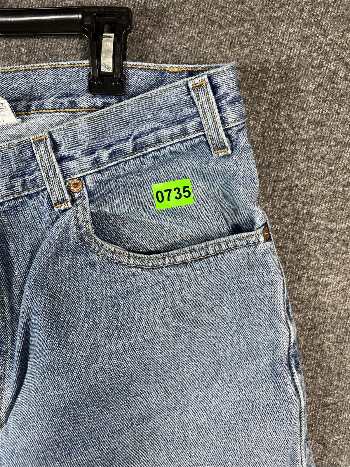 Levi's 505 Men's Cotton Jeans - Light Stonewash