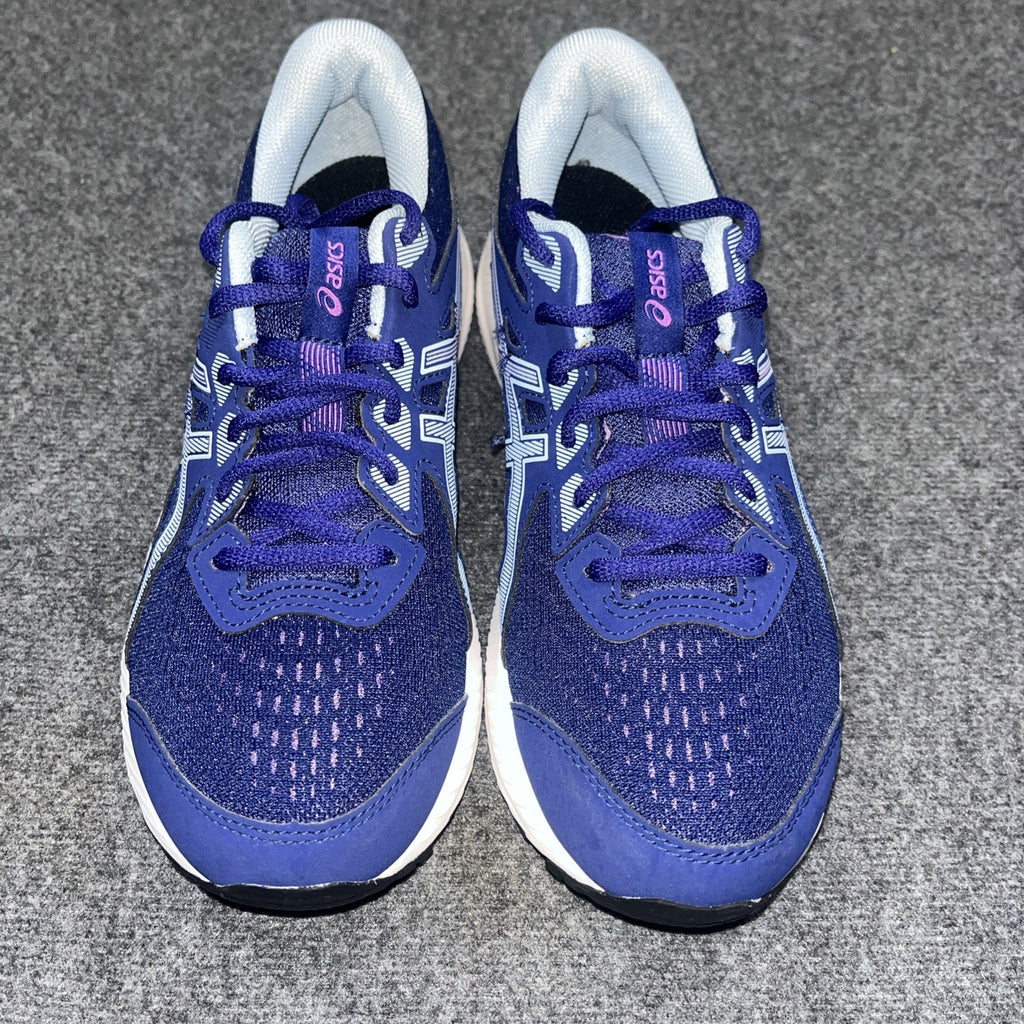 Asics  Gel Contend 8 Women Sz US 7 Purple Blue Amplifoam Running Shoes 1012B320