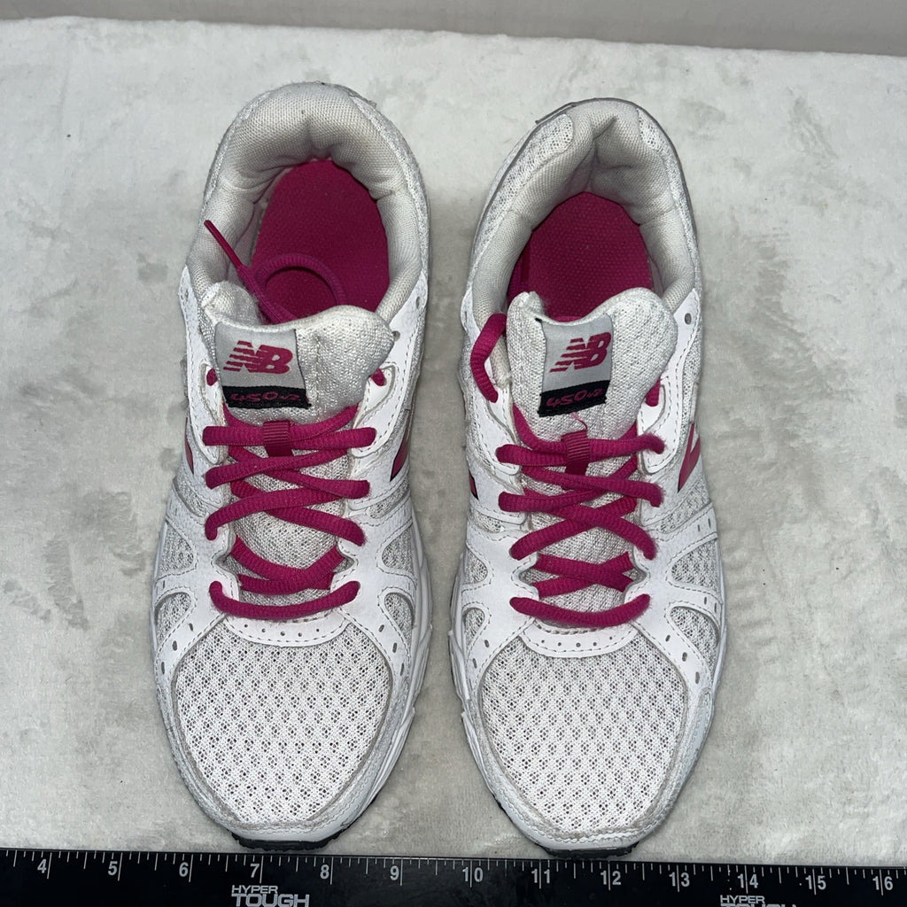 New Balance 450v2 Womens Running Shoes White Pink Size 9 1/2 