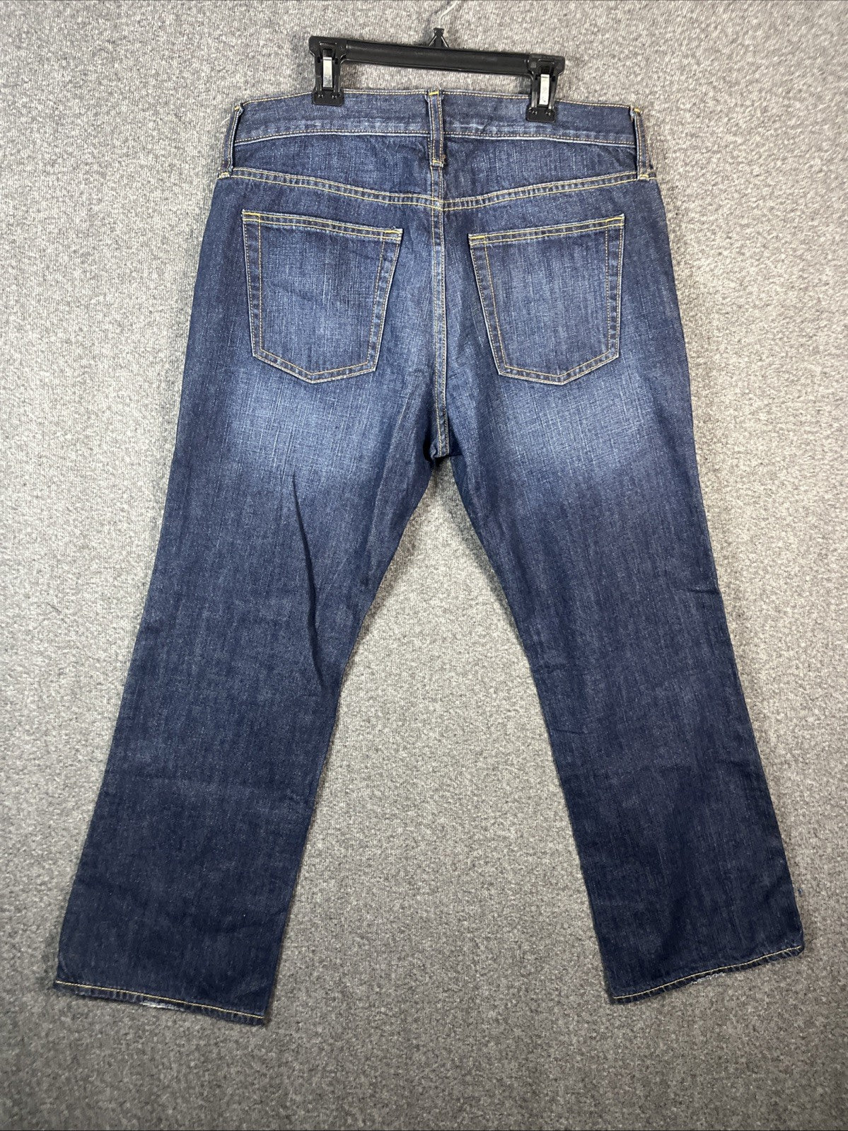 Old Navy boot cut blue denim jeans authentic original button fly men’s 33×30