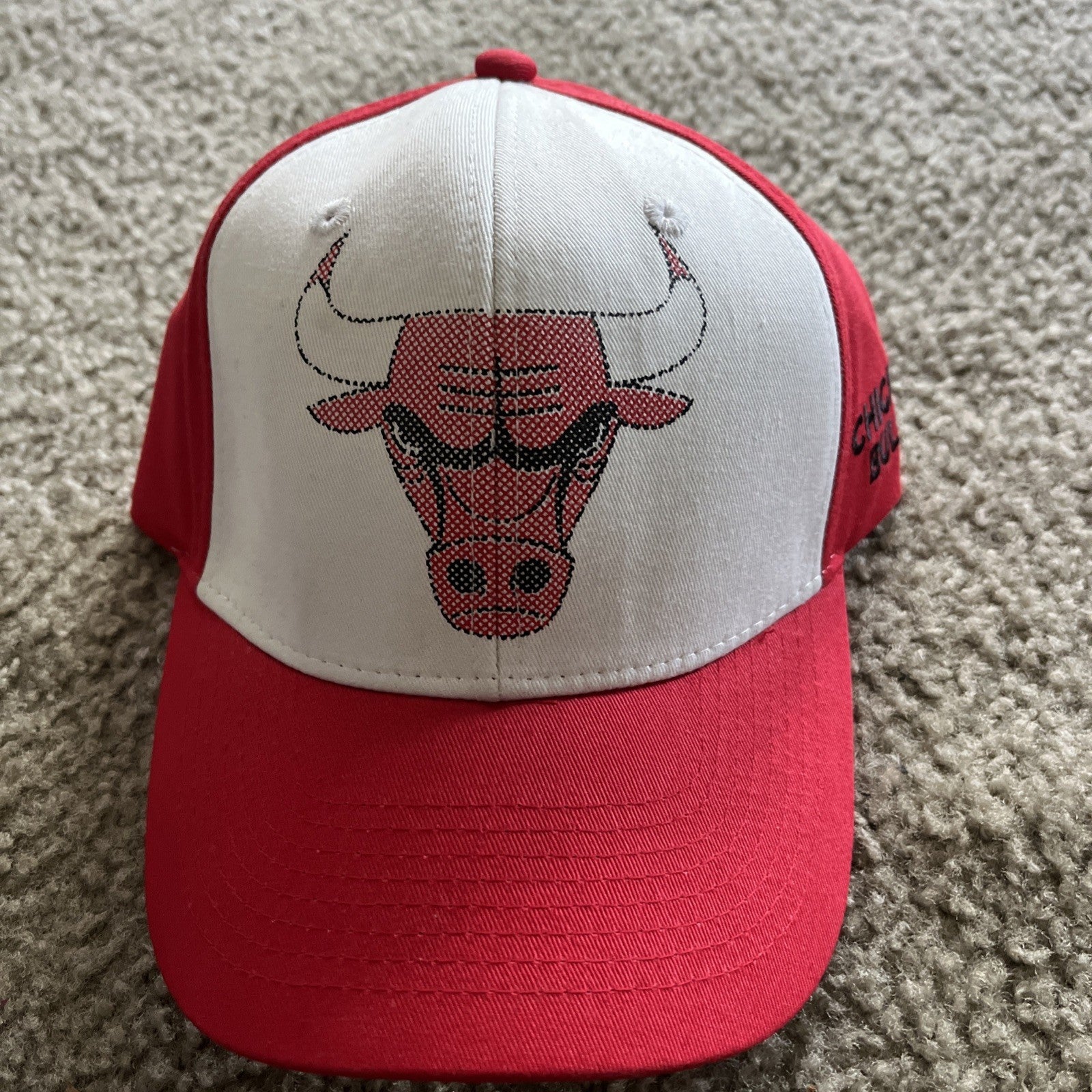 NBA Chicago Bulls Adidas Adjustable Fit Cap Hat Beanie Style #NZN72 NEW!