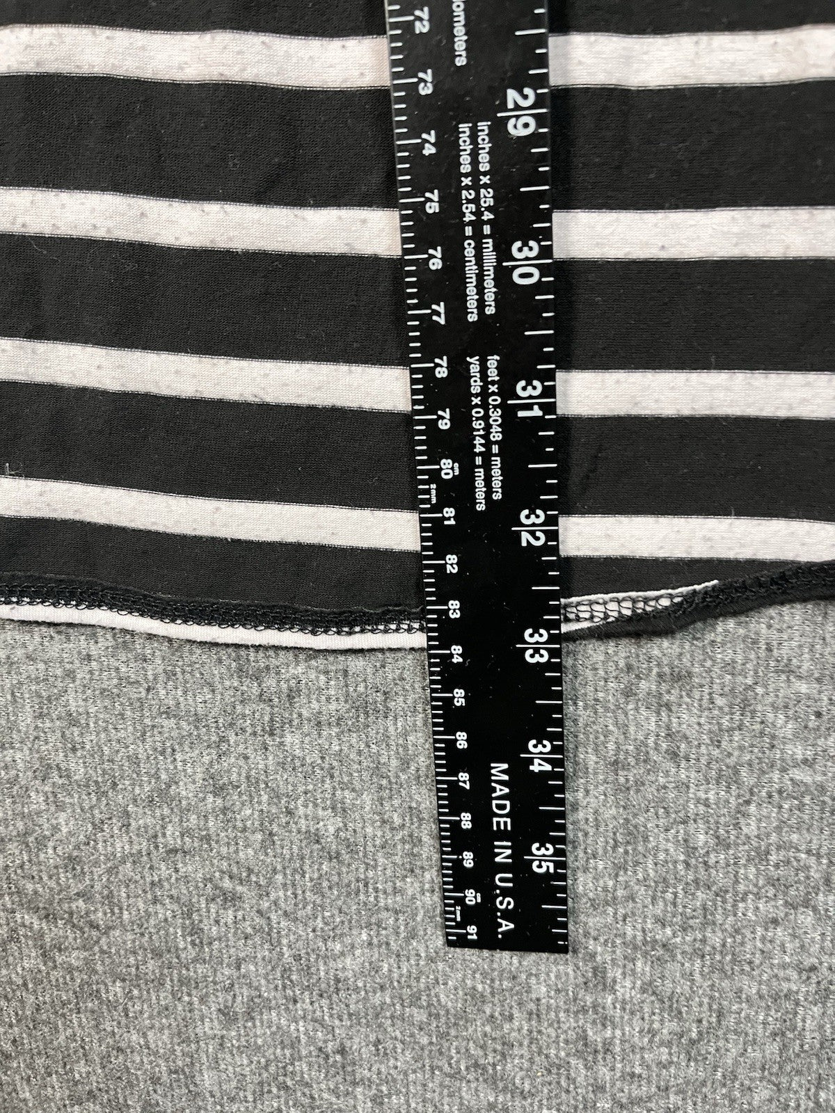 Charlotte Russe black and white knotted asymmetrical skirt Medium Women’s 