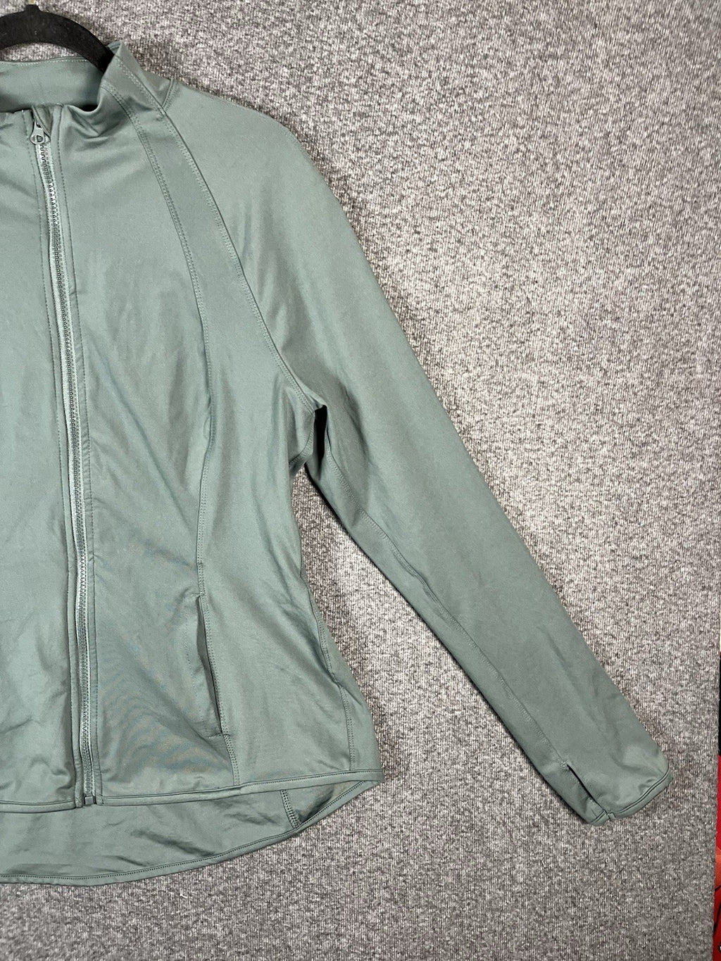 yogalicious jacket Woman’s Active Green XL Longsleeve 1/4 Collar 