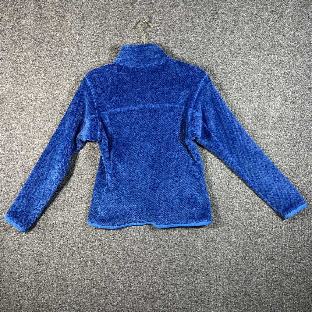 Patagonia Jacket Women S Blue Re-Tool Snap T Pullover Sweater Pockets Polartec