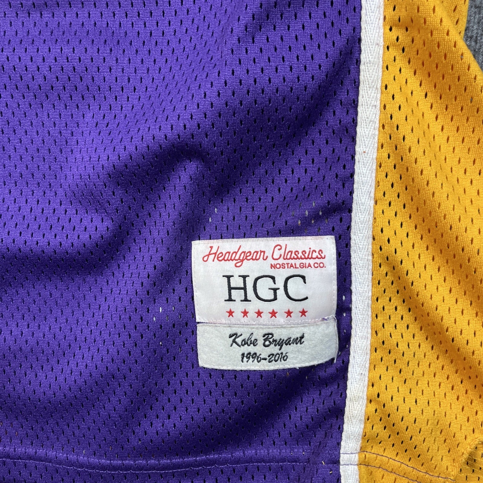 Kobe Bryant- Headgear  Classics The Mamba Legend #8 #24 & #2 Lakers Men's M