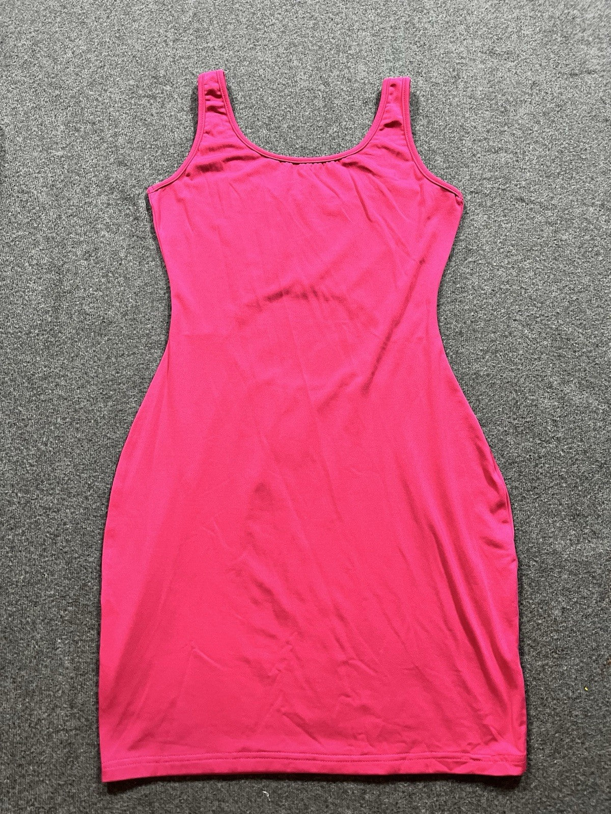 Women's Hot Pink Dress Size Medium Open Back