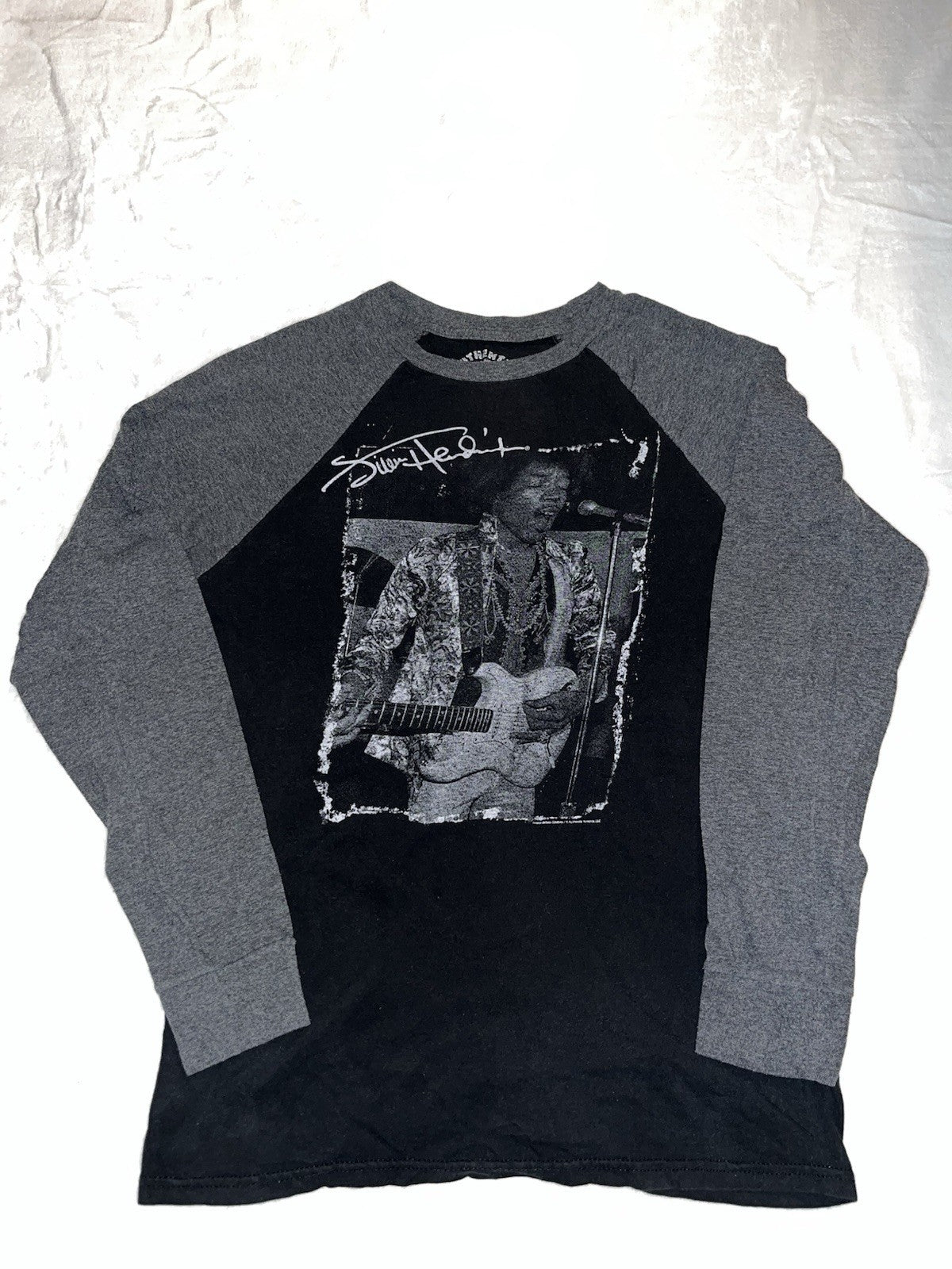 Jimmy Hendrix Graphic T Shirt Black Gray Men’s Medium 