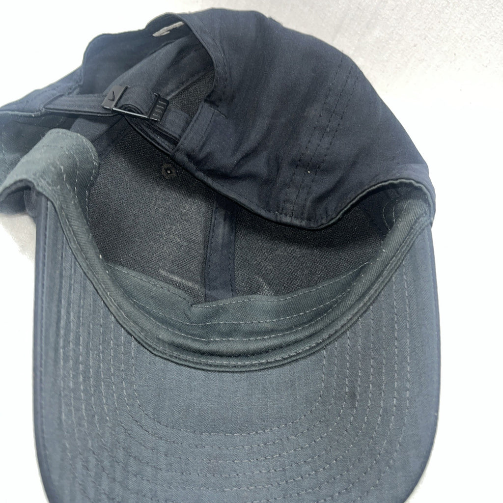 nike golf adjustable strapback hat cap Black Men’s White Check 