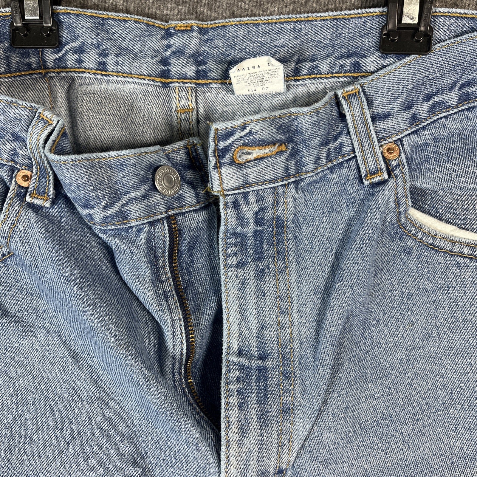 Levi's 505 Men's Cotton Jeans - Light Stonewash