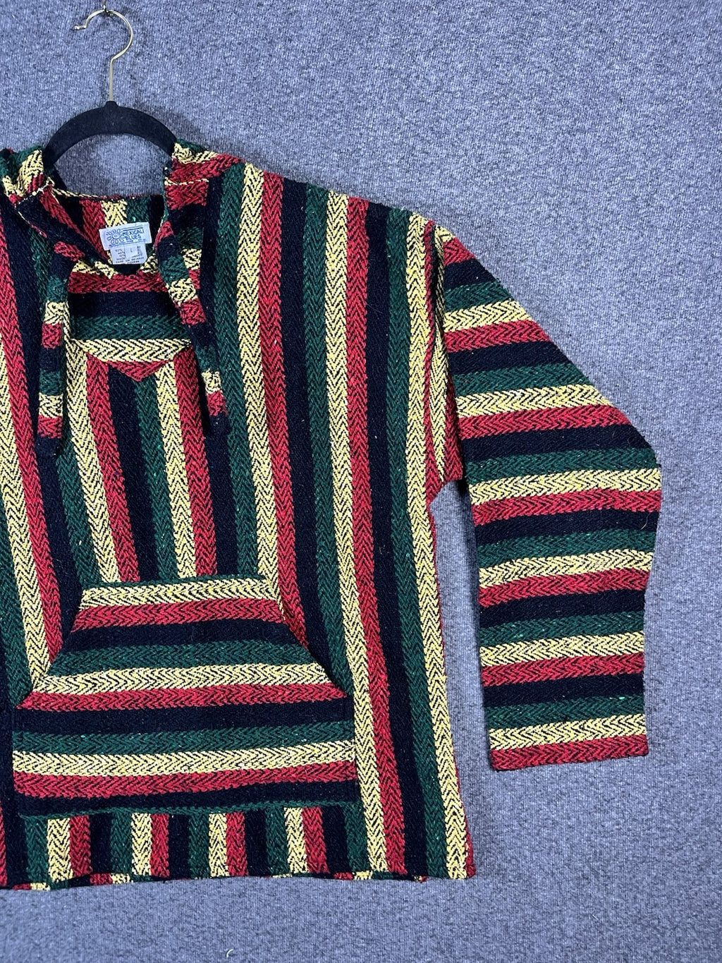 Mexicali Blues Hoody Pullover Multicolor Striped L 