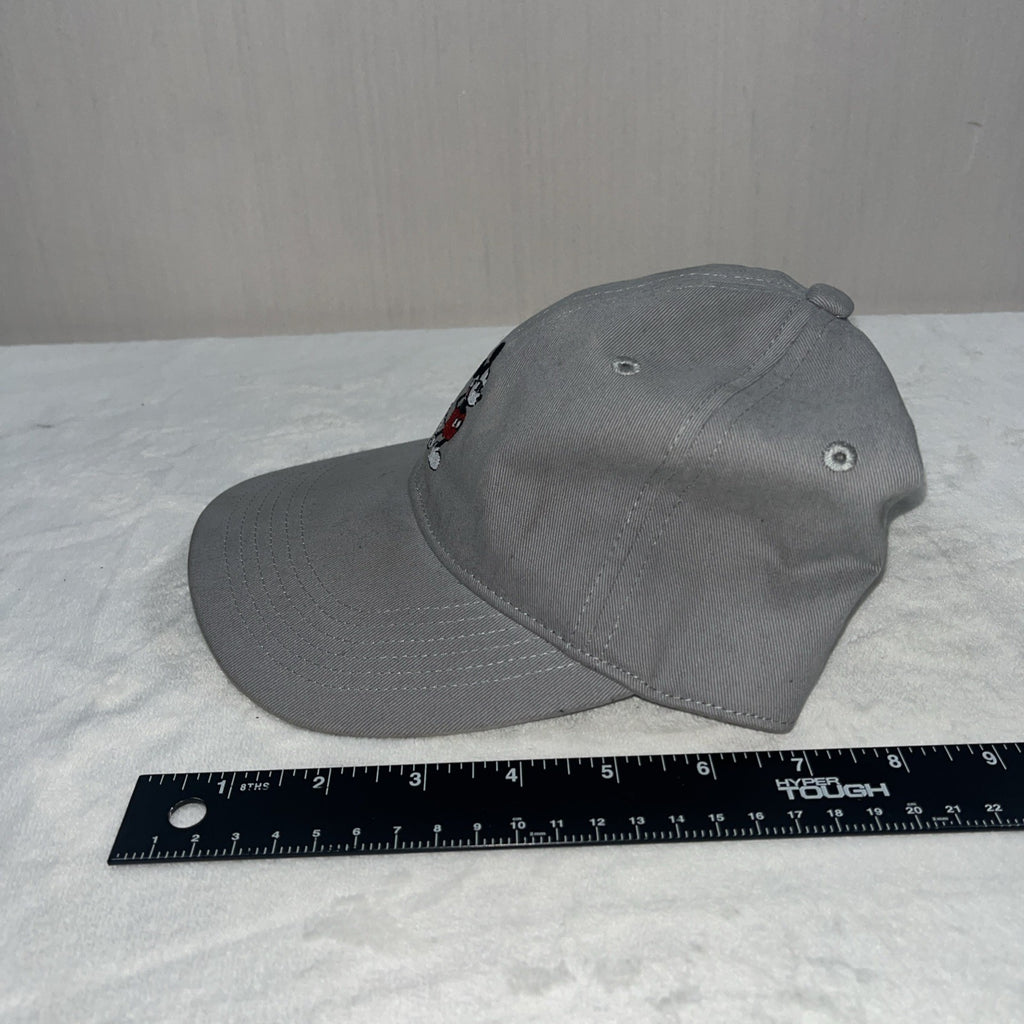 Disney Mickey Mouse Hat One Size Adjustable Cotton Unisex GMC23456 Gray