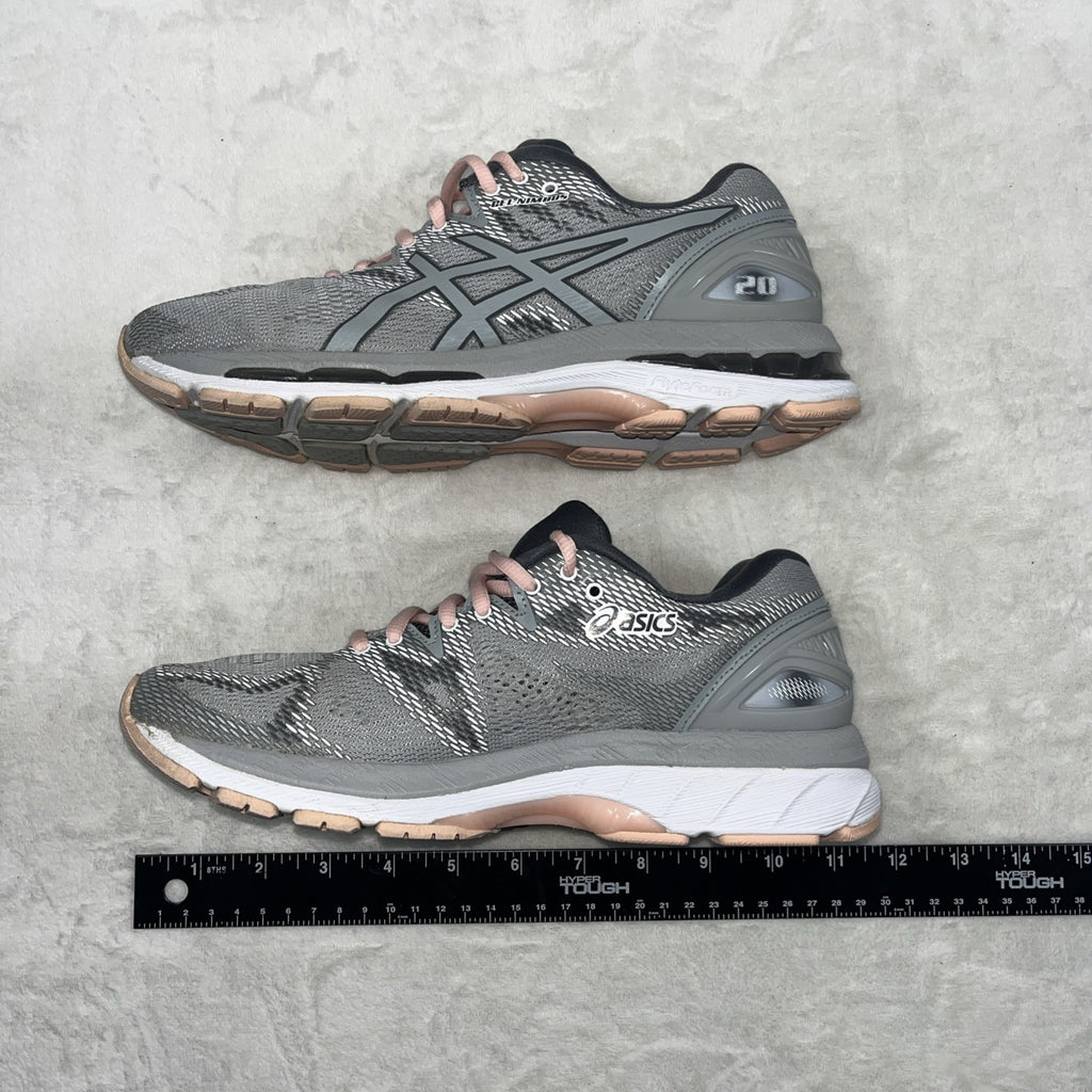 Size 8 - ASICS Gel Nimbus 20 Mid Grey Pink W