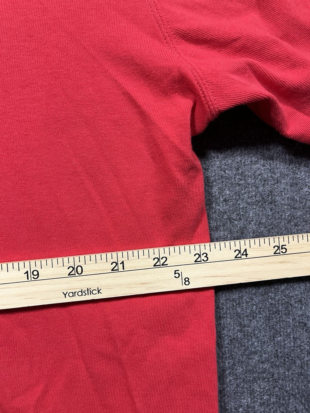 Vintage Champion 100 Logo Century T-Shirt Red XL