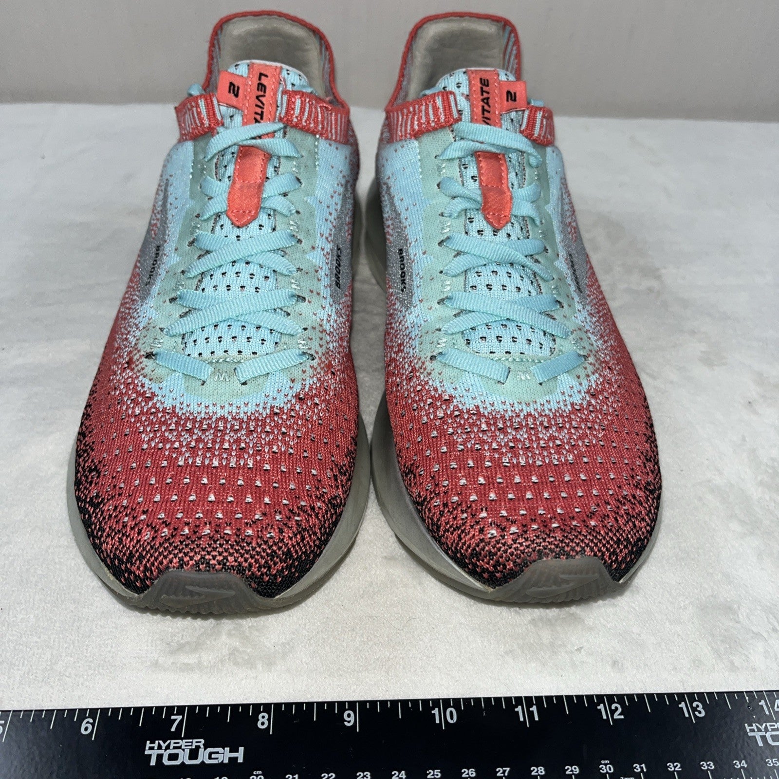 Size 8.5 - Brooks Levitate 2 Black/Blue/Coral