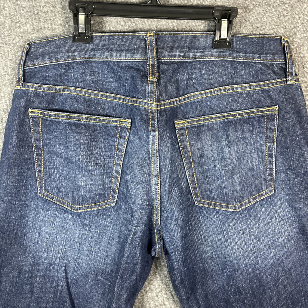 Old Navy boot cut blue denim jeans authentic original button fly men’s 33×30