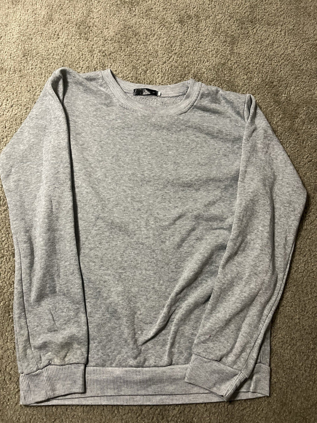 The King Sweat Shirt Gray XL Unisex