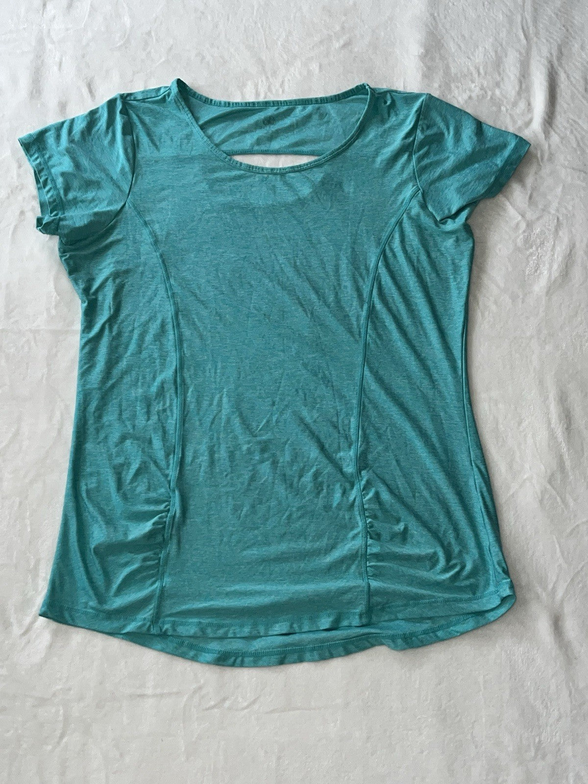Women’s Athletic Shirt Dri Fit Wide Neck XL Short Sleeve 