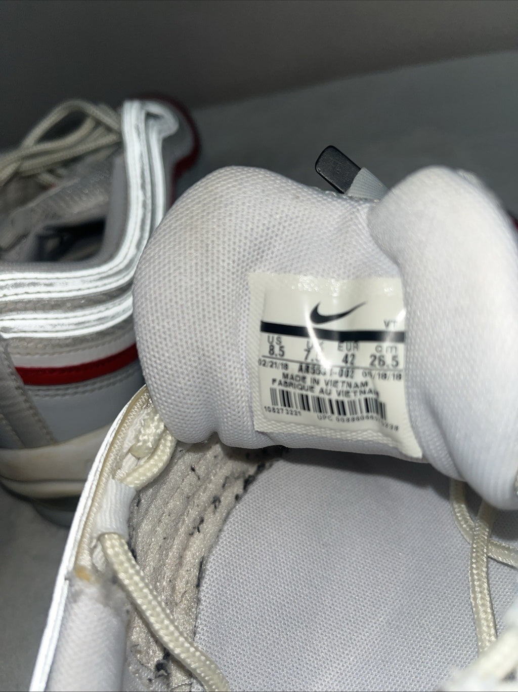 Sizes 8.5 & 8  - Nike Air Max 97 University Red Women’s Shoes