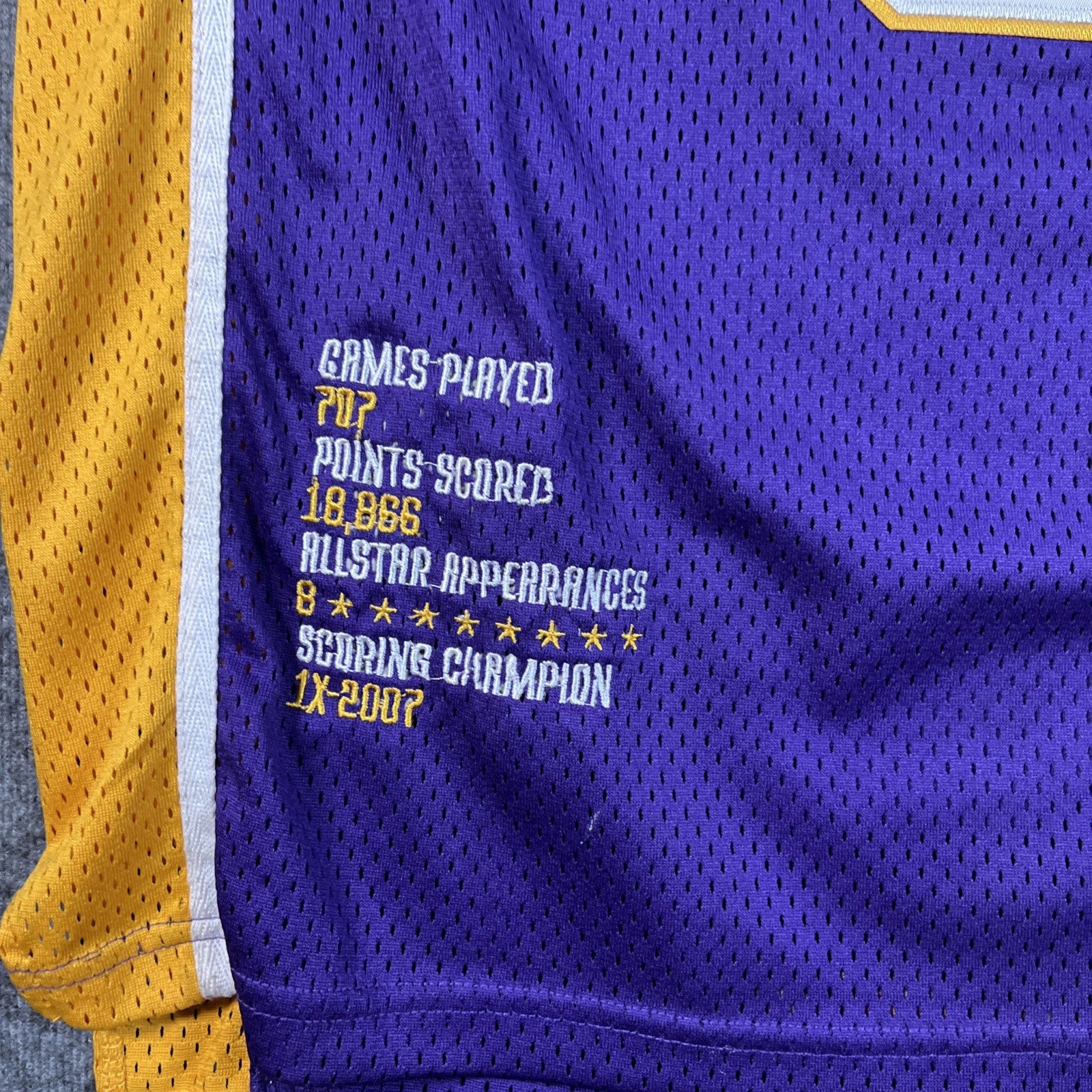 Kobe Bryant- Headgear  Classics The Mamba Legend #8 #24 & #2 Lakers Men's M