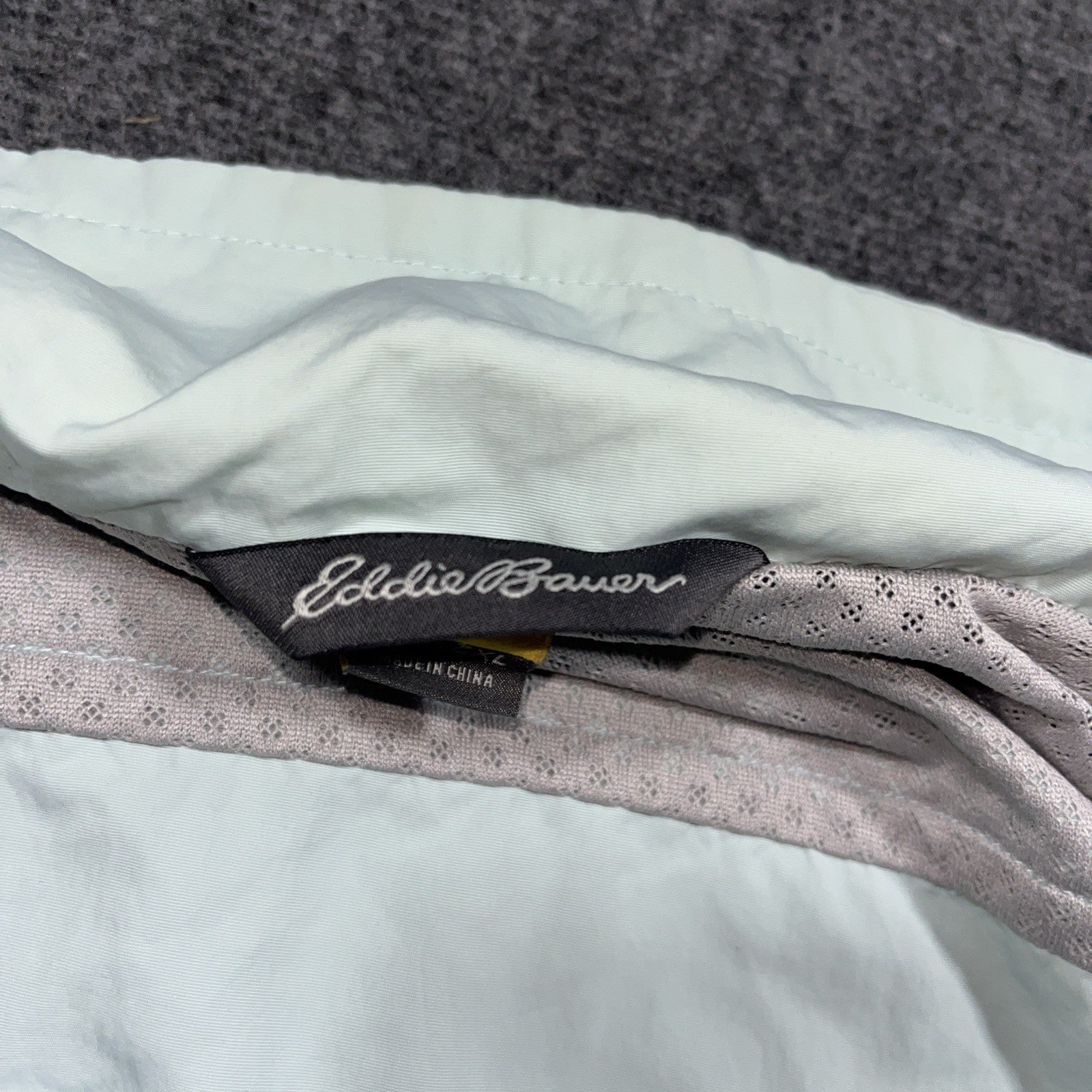 Eddie Bauer Travex Jacket Womens Seafoam Green  2XL Full Zip Windbreaker Coat
