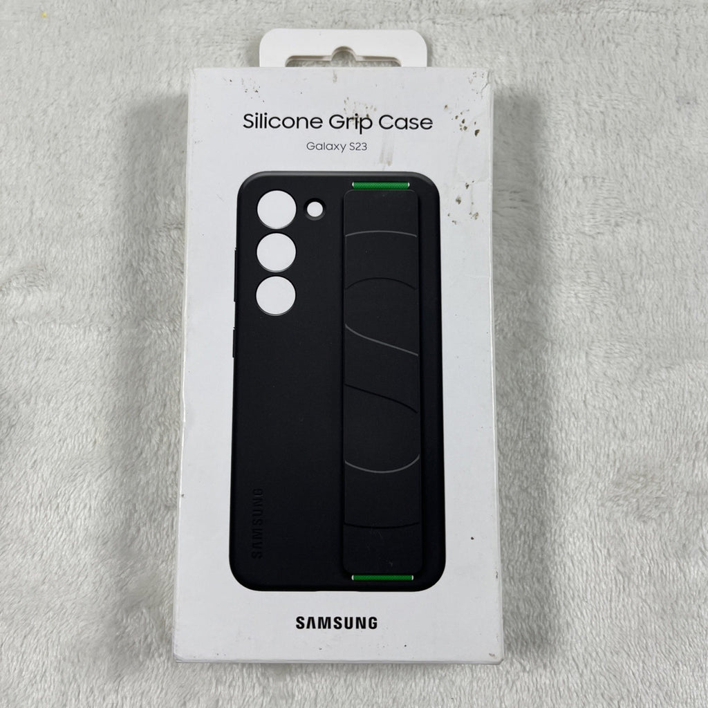 Samsung Silicone Grip Case for Galaxy S23 - Black