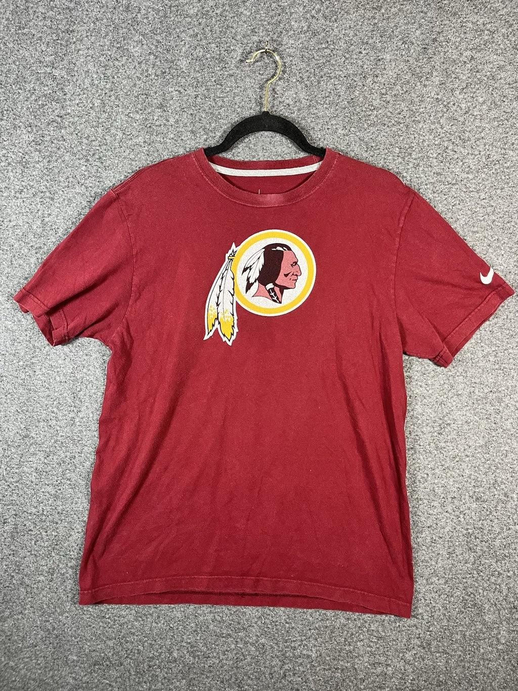 Nike Washington Redskins Kerrigan 91 T Shirt Burgundy Large 