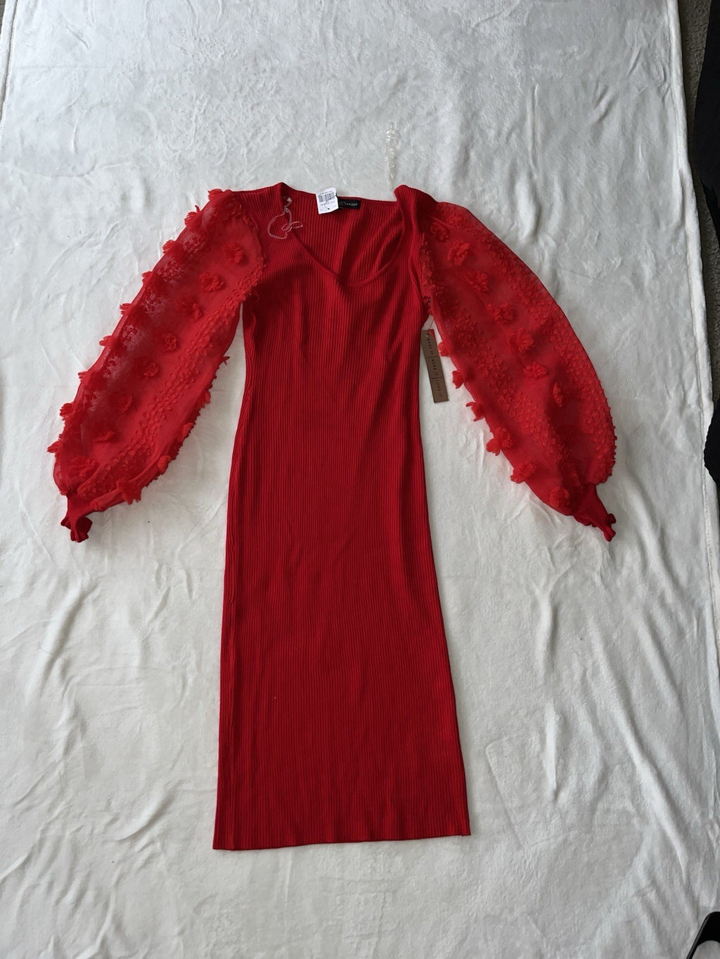 Almost Famous Red Dress Shirt Size Medium