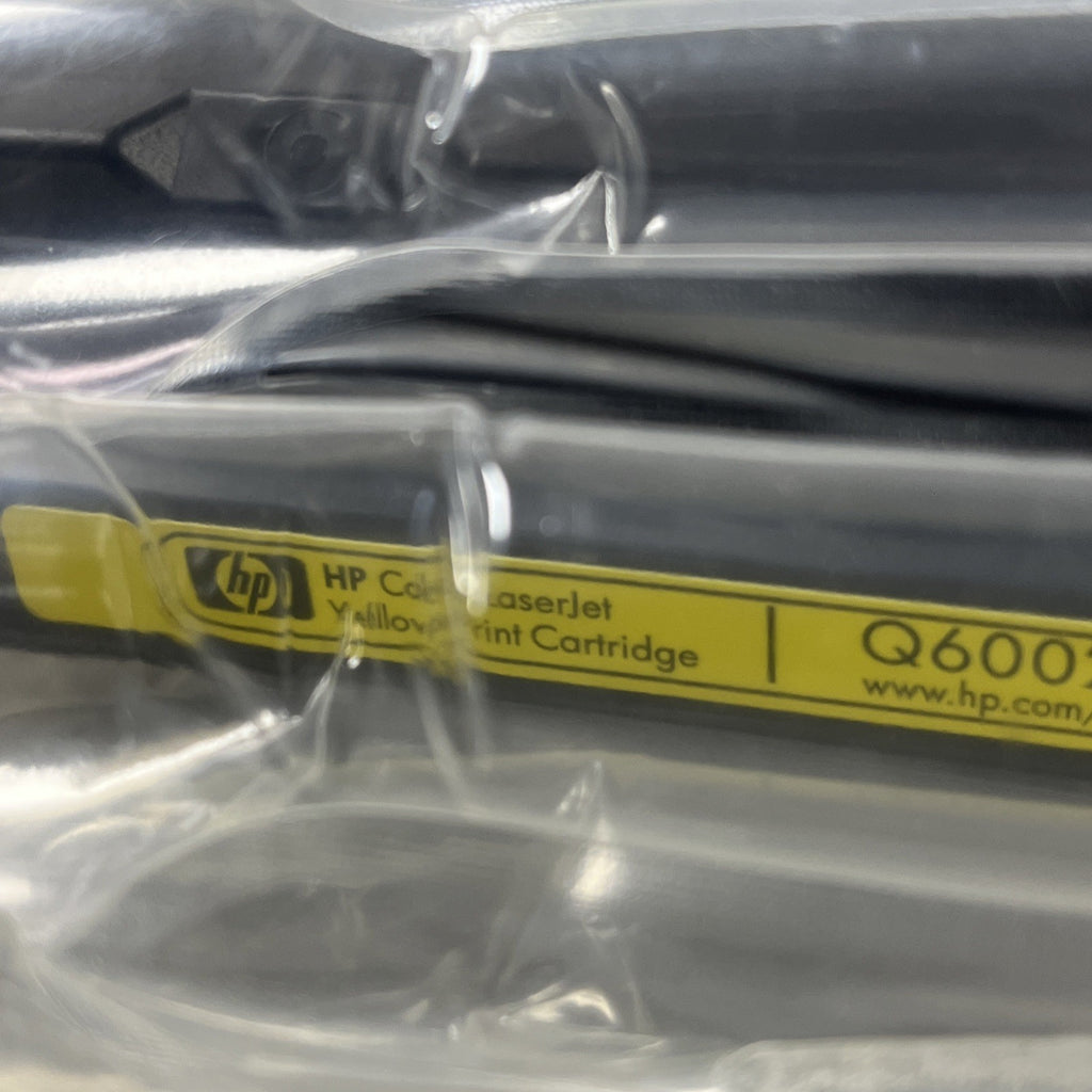 Gen HP 124A Q6002A Yellow Toner Cartridge 1600 2600 CM1015 OEM SEALED BOX