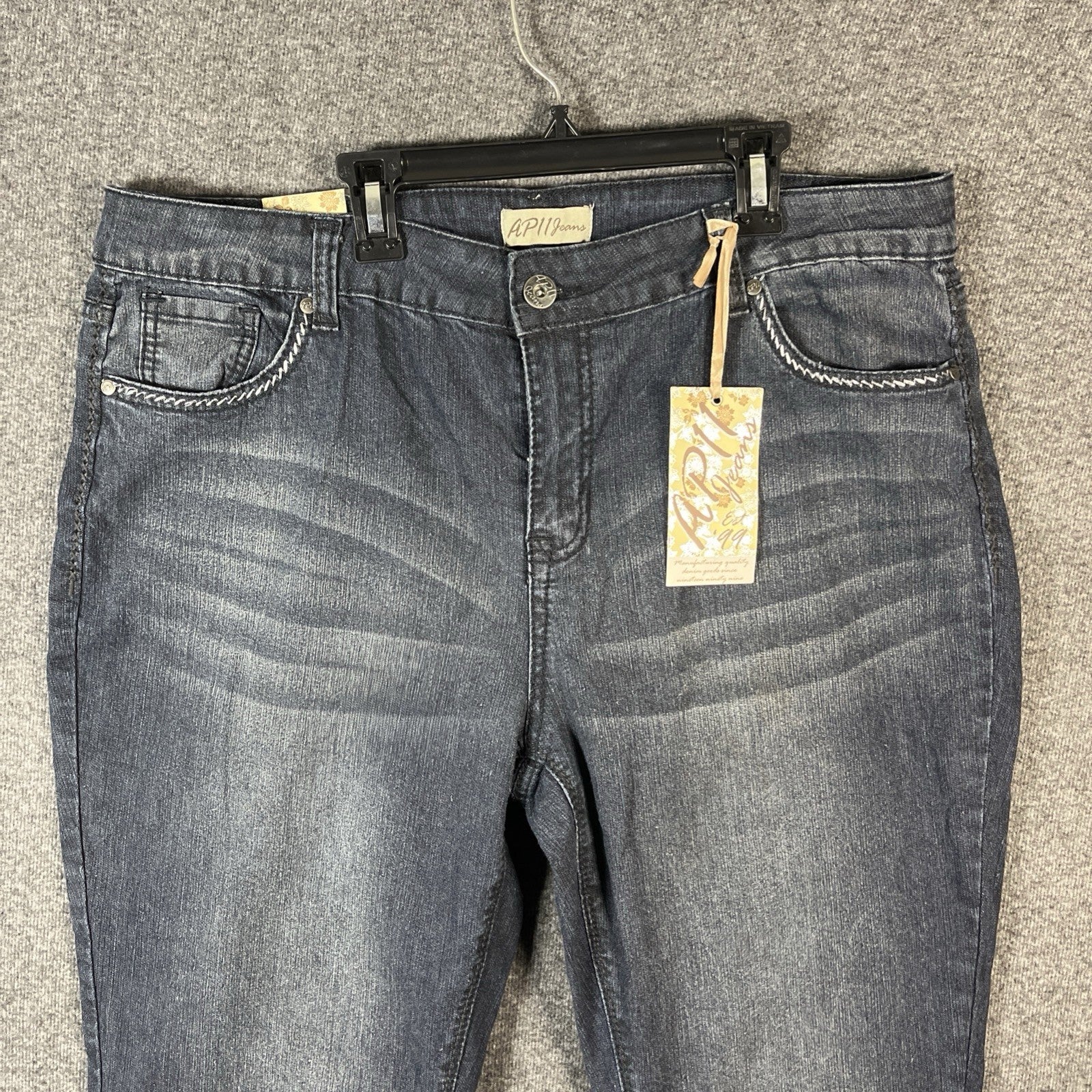 Women’s AP 11 jeans size 18 dark blue Denham New With tags