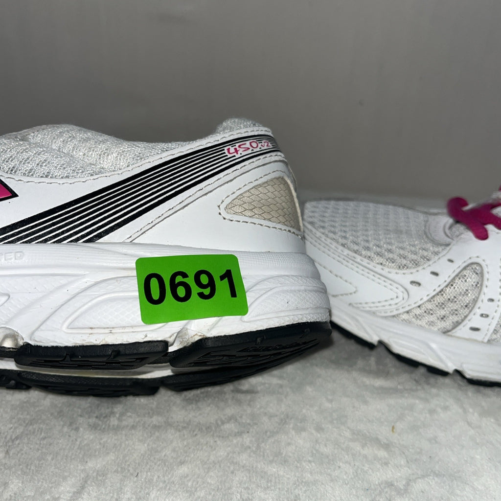 New Balance 450v2 Womens Running Shoes White Pink Size 9 1/2 