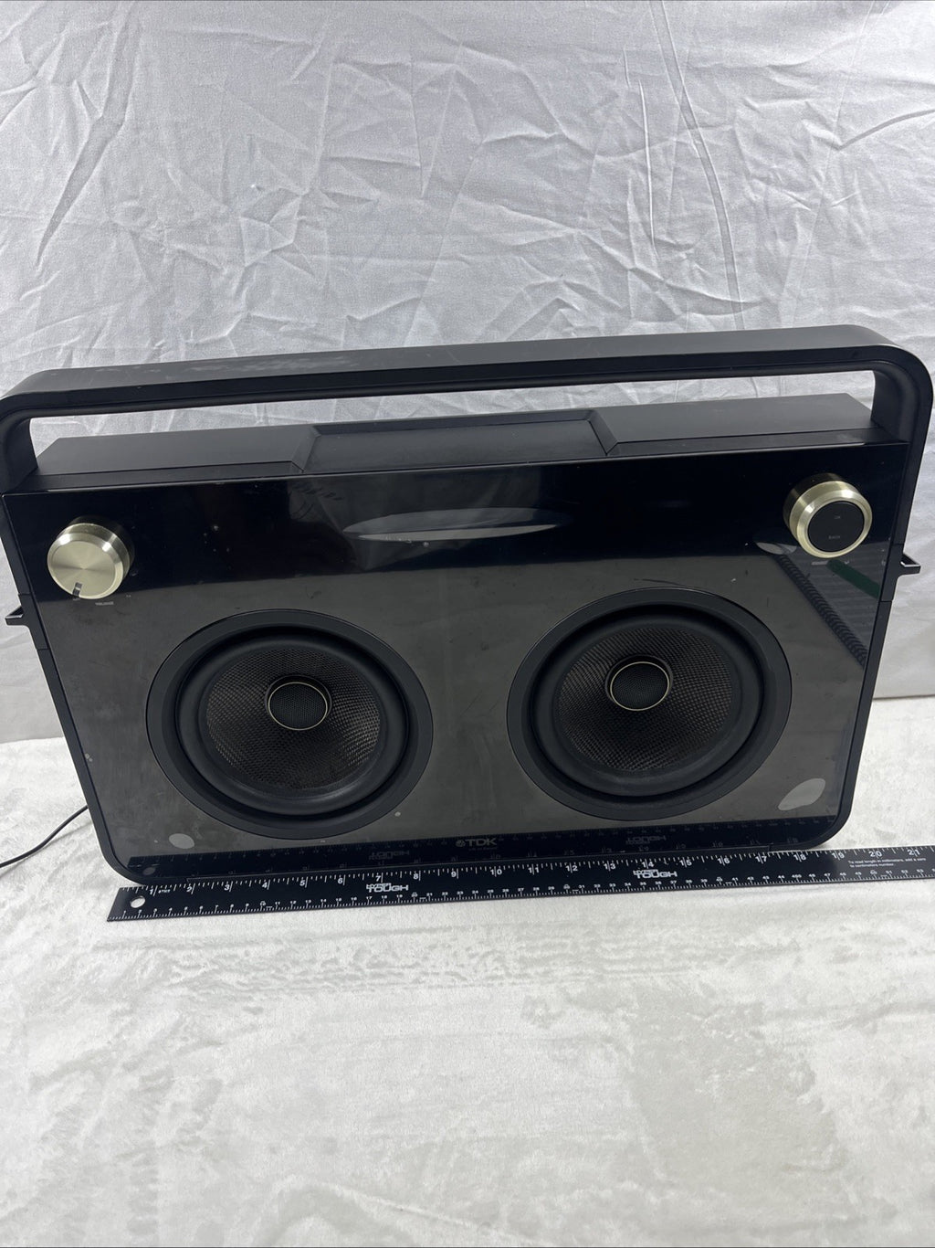 TDK 2 Speaker Boombox Life On Record TP6802BLK