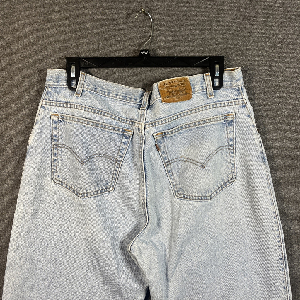 Vintage Levi’s 504 Men’s Denim Jeans Blue 38x38 Regular Fit 5 Pockets 