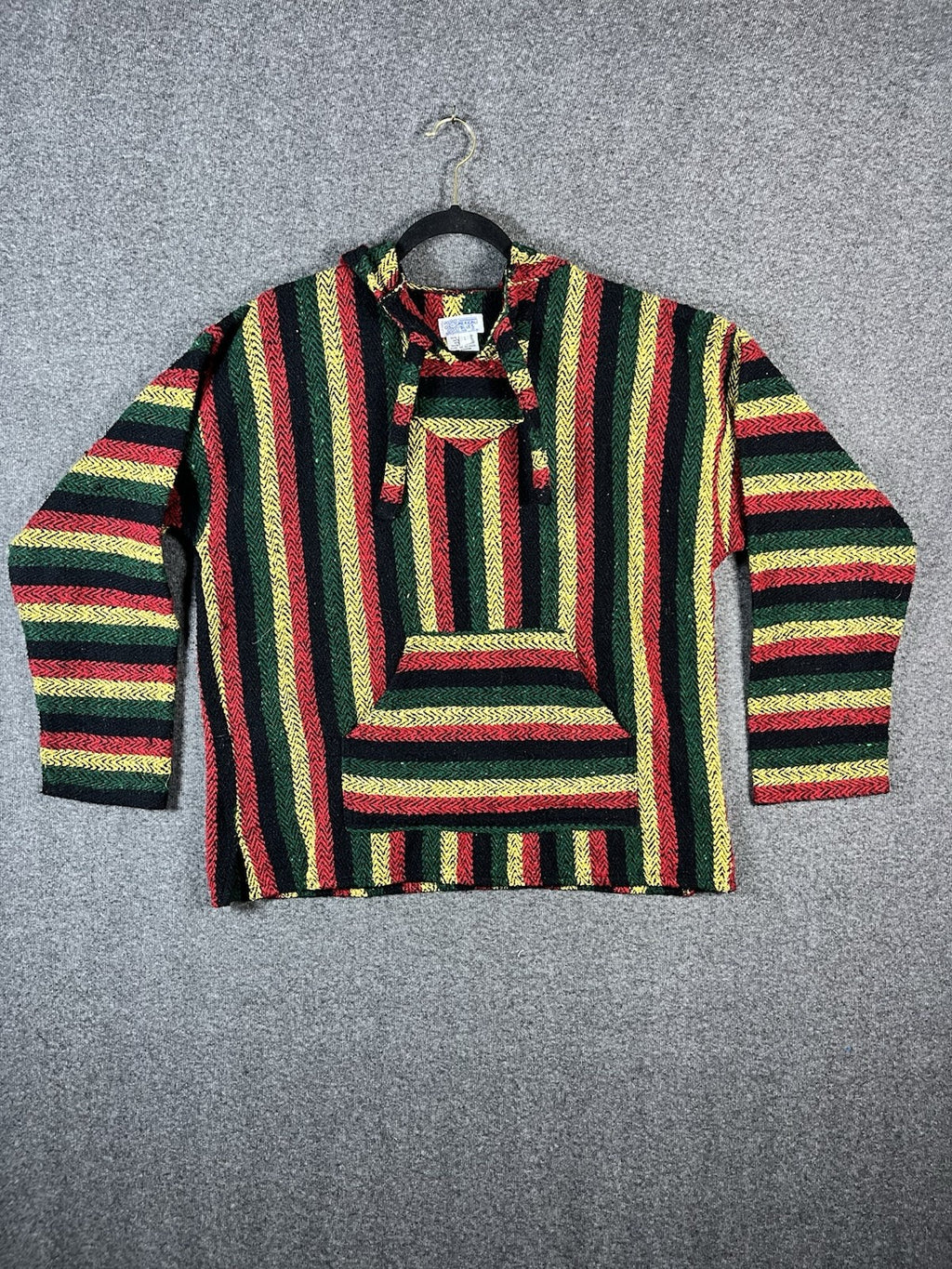 Mexicali Blues Hoody Pullover Multicolor Striped L 