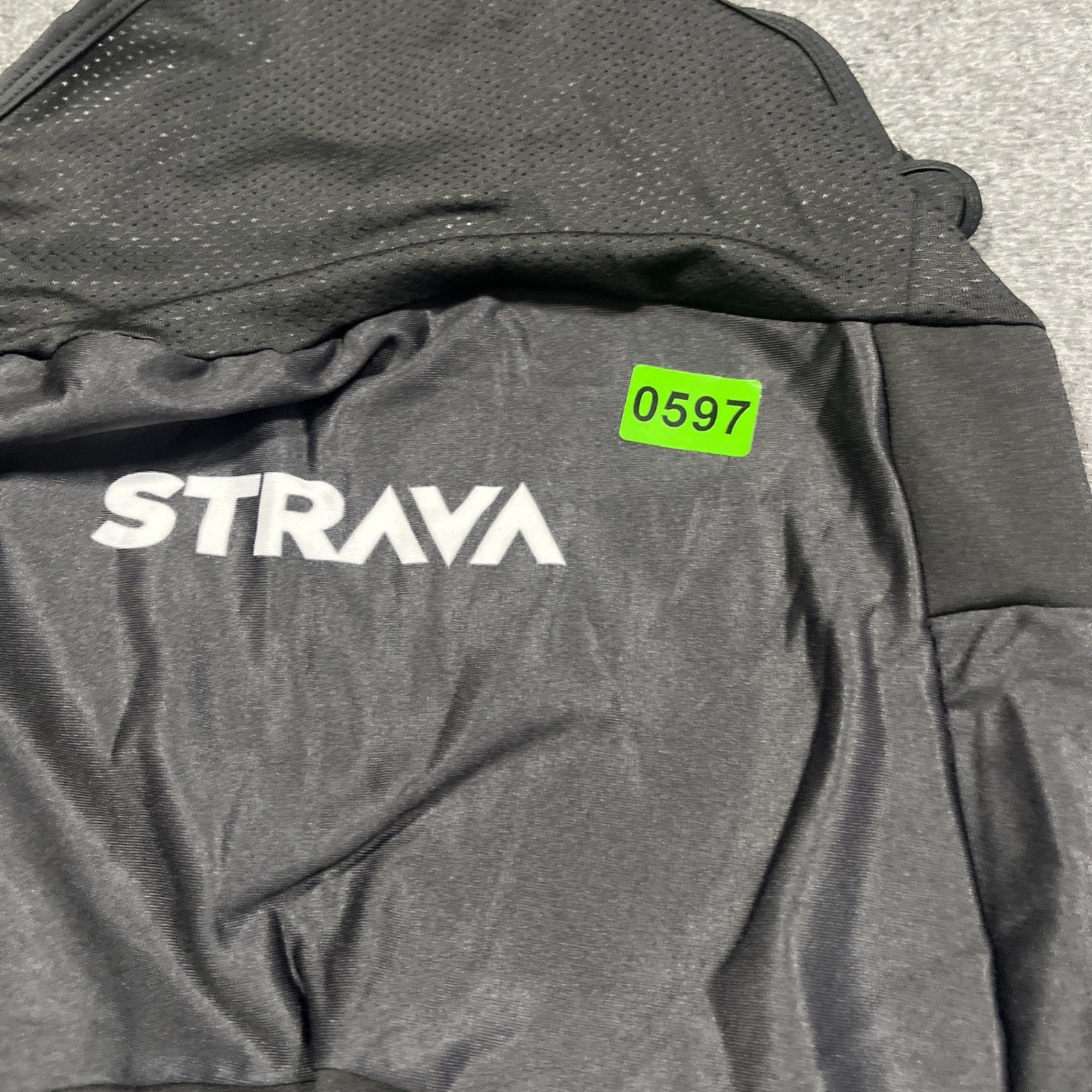 Strava Black Anti Shock Gel Impact Shockproof Cushioned Cycling Stretch Bib Med