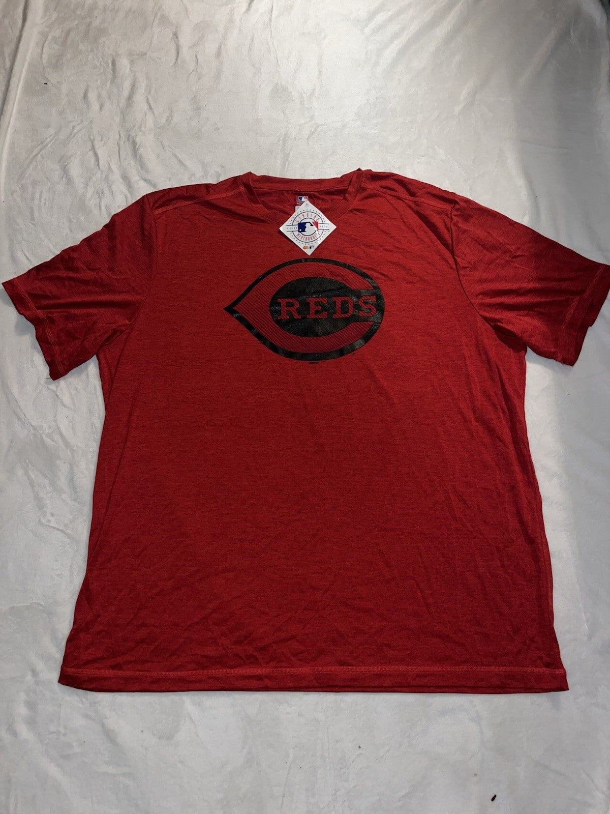 Cincinnati Reds T shirt Dri Fit Men’s Crew Neck Red 2XL
