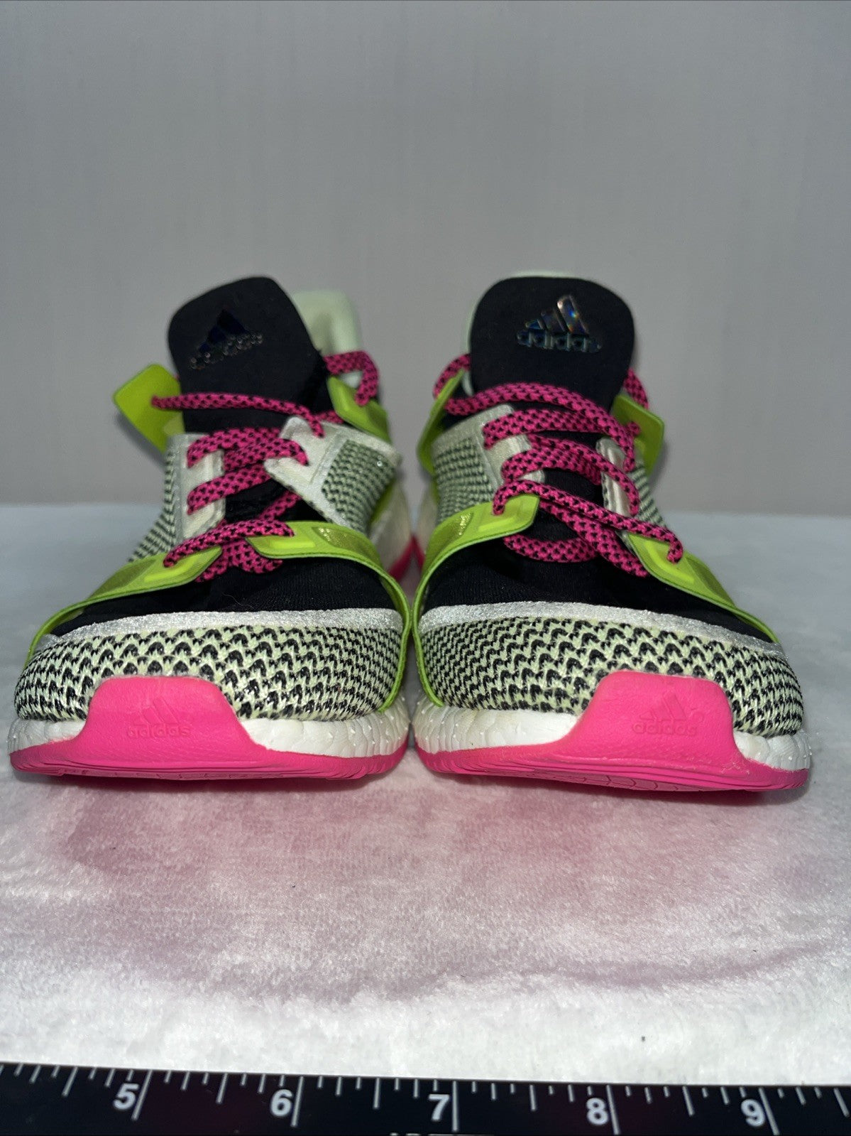 Adidas Pure Boost X Women’s Running Shoe Size 8 Athletic Multicolor Lace Up 