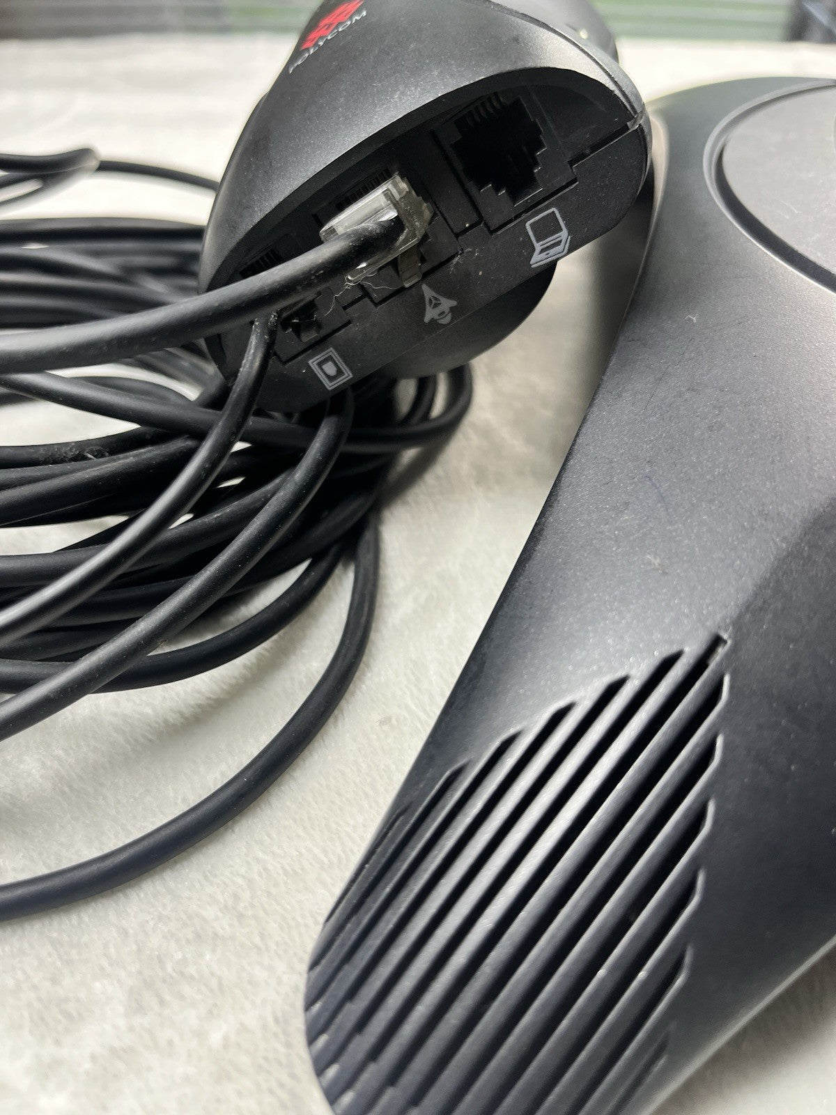 Polycom 2200-16200-001 SoundStation2 EX Display Analog Conference Phone