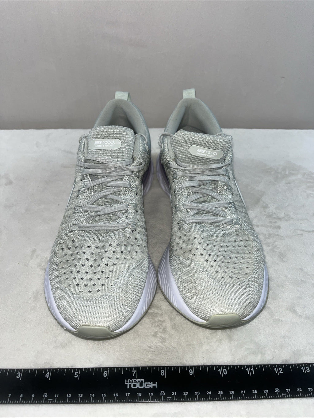 Size 11 - Nike React Infinity Run Flyknit 2 Light Silver Lilac W