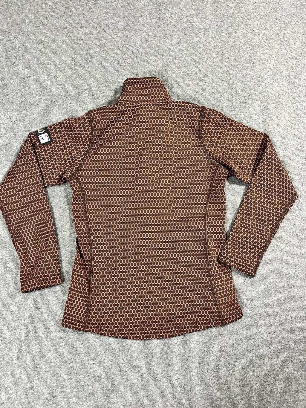 Kerrits Up tempo fleece tech top Orange