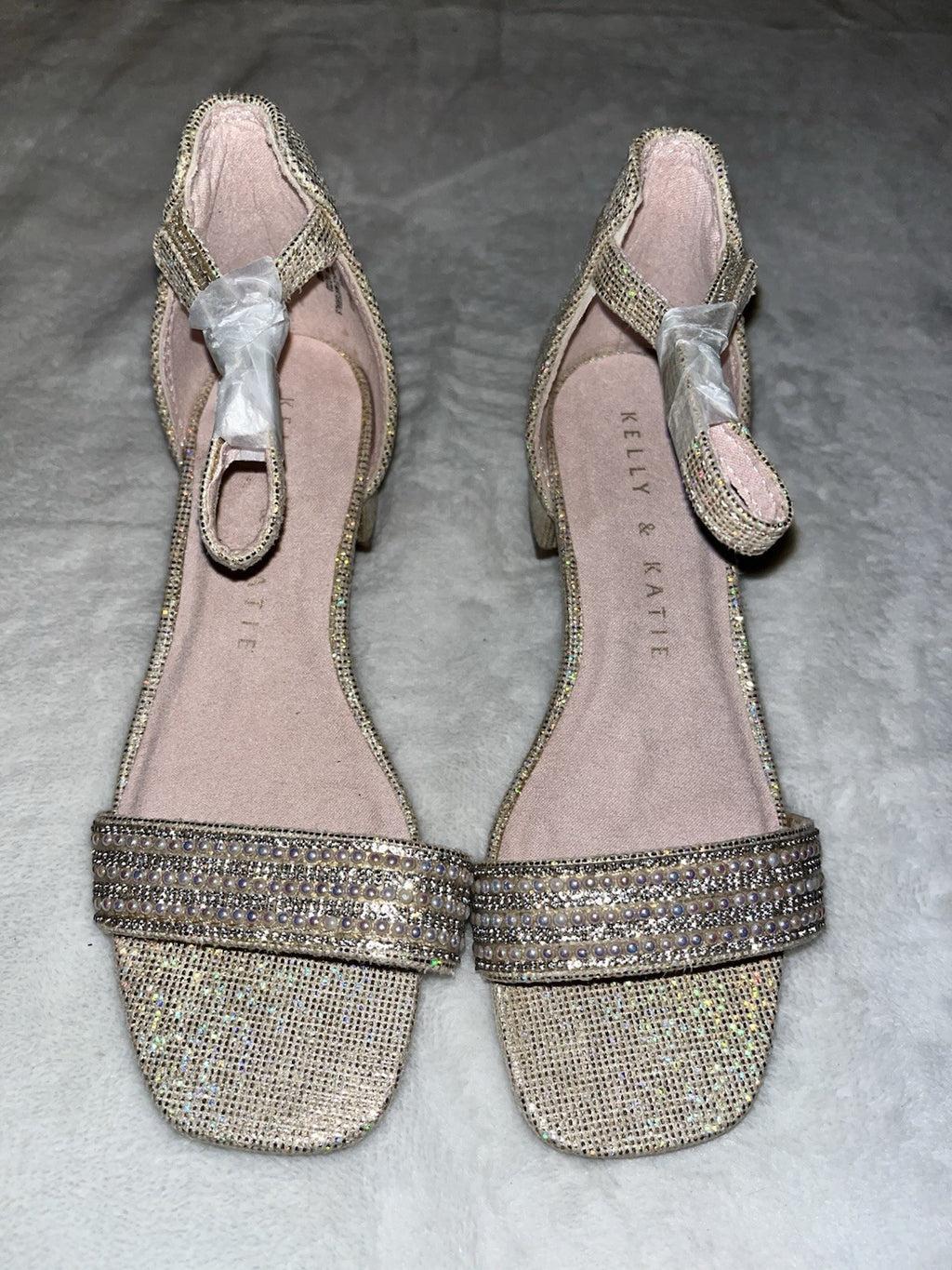 Kelly & Katie Youth Girls' Ophelia Dress Sandal Size 12 