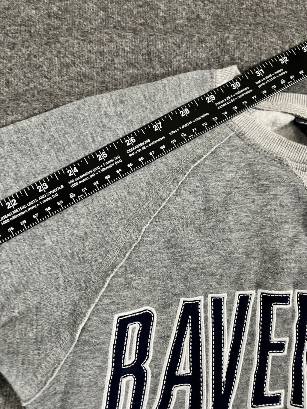 Harry Potter Ravenclaw Sweatshirt Adult Medium Gray Crest Universal Studios