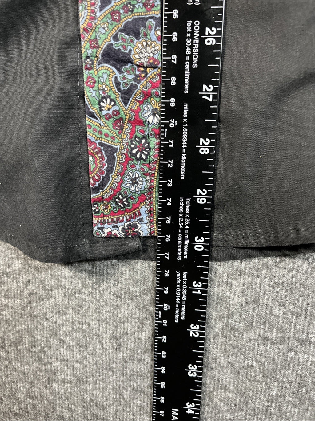 Steer West men's button-down Western shirt with a vibrant paisley pattern L Mens
