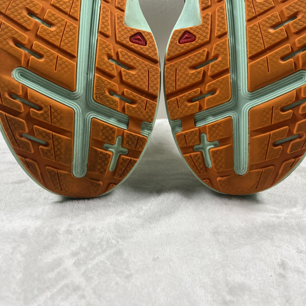 Salomon Aero Glide Granite Green Tan Size 8 Women’s Energy Foam