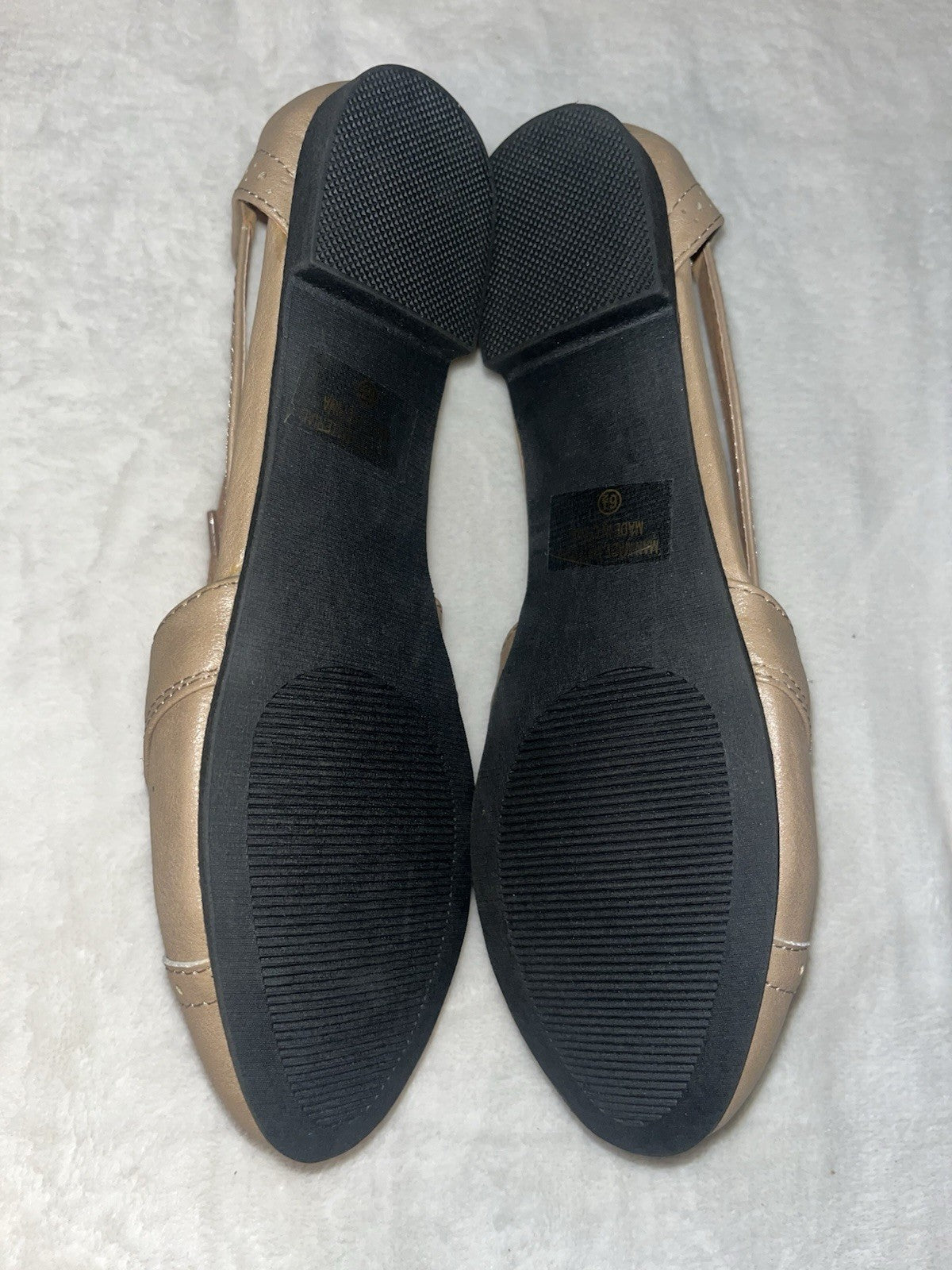 Refresh Women’s Taupe Shoes Flat Leather Marty 6.5 