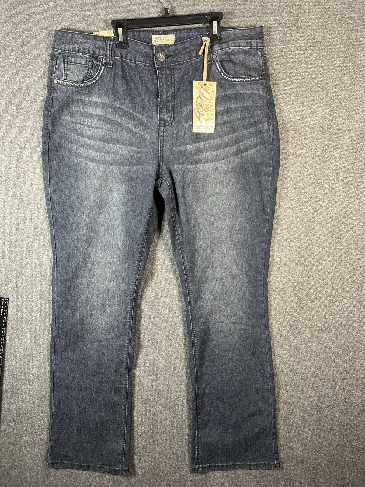 Women’s AP 11 jeans size 18 dark blue Denham New With tags